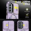 Husă Camslide Stand, Samsung Galaxy A57, violet