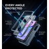 Husă Dexnor 360 Kickstand Camprotector Samsung Galaxy A24, albastru