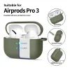 Tech-Protect Σιλικονική Θήκη, Apple AirPods Pro 3, πράσινη