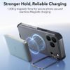 Kryt ESR Cyber Tough Kickstand MagSafe, iPhone 17 Pro / 18 Pro, sivý
