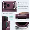 iPhone 17 Pro / 18 Pro vāciņš – ESR Cyber Armor Kickstand ar statīvu – sarkans