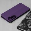 Eco Leather View Case Schutzhülle für Samsung Galaxy A27 5G - Kunstleder Flip Case mit Standfunktion - Violett
