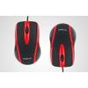 Havit MS753 Mouse universal, negru și roșu