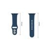 Tech-Protect Silicone kellarihm Apple Watch 8 / 9 / 10 / 11 / 12 / SE / Ultra (44 / 45 / 46 / 49 mm) – tumesinine