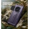 Husa Dexnor 360 Kickstand Camprotector pentru Xiaomi Redmi Note 15 Pro 5G, mov