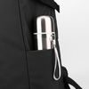 JP Rucksack B08 - 50x30x20 cm - Alltagsrucksack mit verstellbaren Schultergurten - Schwarz