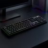 Wozinsky WKG-200 RGB Gaming Πληκτρολόγιο με ροδέλα για κύλιση, μαύρο