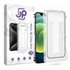 JP Nano 5D edzett üveg Easy Box, iPhone 12 / 12 Pro, fekete