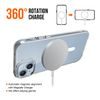 JP MagFit MagSafe etui z certyfikatem 3M SGS, iPhone 14 Plus / 15 Plus, przezroczysty