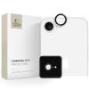 Tech-Protect Camring Fit+, προστατευτικό φακού κάμερας, iPhone 16e, διάφανο