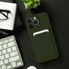 Husă Card Case, Xiaomi Redmi Note 12 Pro+ 5G, verde