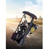 JP Metall-Smartphone-Halterung für Fahrrad- und Motorradlenker, BH03, schwarz