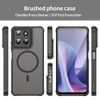Motorola Moto G37 / G37 Power / G47 ümbris – Techsuit HaloFrost II MagSafe'iga – must