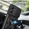 Techsuit CamShield, Xiaomi Redmi 13C 5G / Poco M6, fekete