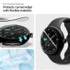 Google Pixel Watch 3 / 4 / 5 (41 mm) aizsargstikls – Spigen Elite Shield Ez Fit 2 hibrīdā pārklājuma komplekts 2 gab. ar uzstādīšanas rāmi