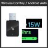 Ασύρματος Προσαρμογέας για CarPlay και Android Auto, Plug & Play, Αλουμίνιο, CA19