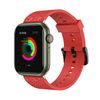 Curea Strap Y pentru ceasuri Apple Watch 7 / SE (45/44/42mm), roșie