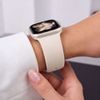 Tech-Protect Silicone kellarihm Apple Watch 8 / 9 / 10 / 11 / 12 / SE / Ultra (44 / 45 / 46 / 49 mm) – beež
