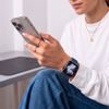 Tech-Protect Silicone kellarihm Apple Watch 8 / 9 / 10 / 11 / 12 / SE / Ultra (44 / 45 / 46 / 49 mm) – tumesinine