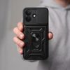Tech-Protect CamShield Pro Schutzhülle für Xiaomi Redmi Note 17 Pro 5G - Hybrid Case mit Kameraschutz und 360° Ring - Schwarz