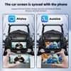 5" Motorfiets Display met Draadloze Apple CarPlay, Android Auto + DVR Camera's