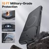 JP CamProtection MagSafe etui z 4.5M SGS certifikatom, iPhone 15 Pro, črn