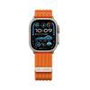 Apple Watch 8 / 9 / 10 / 11 / 12 / SE / Ultra (44 / 45 / 46 / 49 mm) apyrankė – Tech-Protect Nylon Sport – oranžinė
