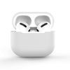 Silikónové mäkké púzdro na AirPods 3, biele (púzdro C)