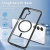 JP MagFit Clear MagSafe obal s N52 magnetom, Samsung Galaxy A16 5G, čierny