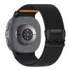 Pasek Tech-Protect Nylon Clasp, Samsung Galaxy Watch 8 / 9 / Classic (40 / 44 / 46 mm), czarny