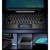 Husă magnetică Dexnor cu tastatură, Samsung Galaxy Tab S10 FE Plus, neagră