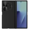 Samsung Galaxy Z Fold 7 vāciņš – Nillkin CamShield Prop Metal Lens ar kameras aizsargu – melns
