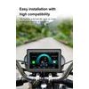 5" Motociklistički zaslon s prednjom i stražnjom kamerom, GPS navigacijom i CarPlay / Android Auto (IP67)