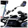Motocyklová nabíječka USB-C, 36 W, IP65, černá