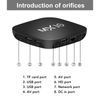 MX10 Smart TV Box mit Android 7.1 - Multimedia Streaming Box - 1 GB RAM / 8 GB Speicher