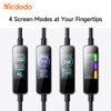 Mcdodo Datenkabel mit TFT-Display (CA-8750) USB-C auf USB-C, 240 W, 1,2 m - Schwarz