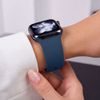 Tech-Protect Silicone rihm Apple Watch 8 / 9 / 10 / 11 / 12 / SE / Ultra (40 / 41 / 42 mm) – tumesinine