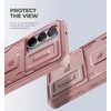 Custodia Dexnor 360 Kickstand Camprotector per Samsung Galaxy S26, rosa