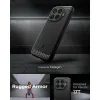 Xiaomi 17T ümbris – Spigen Rugged Armor – must