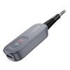 Borofone BC51 Bluetooth Audio Adapter AUX Empfänger und Sender - 2-in-1 RX/TX Modus - Plug & Play - Grau