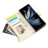 Etui Glamour, Samsung Galaxy Z Fold 8 Ultra, białe