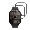 Apple Watch 10 / 11 42mm apsauginė plėvelė – Techsuit Nano Flex, 2 vnt. – juoda
