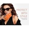 Husă Suritch AirBounce Bumper MagSafe cu Suport și Protecție Cameră, iPhone 17 Pro Max / 18 Pro Max, portocaliu