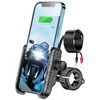 Držiak telefónu na motocykel s nabíjačkou