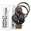 Techsuit Nano Flex, Huawei Watch GT 3 46mm, 2 darab, fekete
