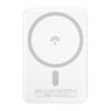 Dudao powerbank wireless cu MagSafe, 5000mAh, alb (K14S)