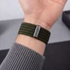 Apple Watch 8 / 9 / 10 / 11 / 12 / SE / Ultra (44 / 45 / 46 / 49 mm) nailoninis sportinis dirželis – Tech-Protect Nylon Sport – žalia