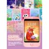 Kinder Smartphone mit Spielen, Anrufen, Nachrichten, Dual-Kamera und Touchscreen für Mädchen - Rosa
