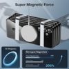 Techsuit Luxury Crystal MagSafe, Samsung Galaxy S25 Plus, tmavě zelený