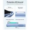 iPhone 17 Pro Max / 18 Pro Max vāciņš – ESR Classic Hybrid Kickstand MagSafe – gaiši zils